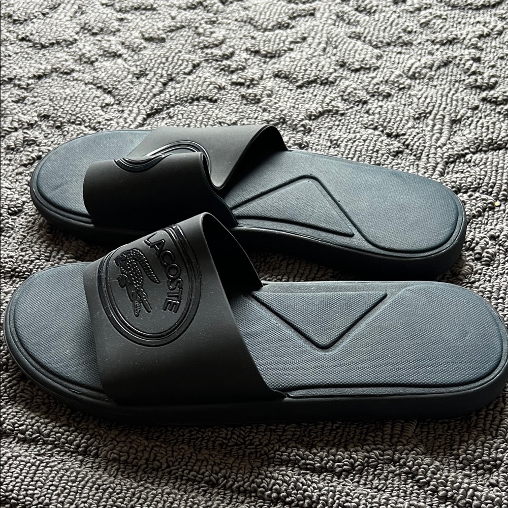 Lacoste Men's Dark Slide Sandals